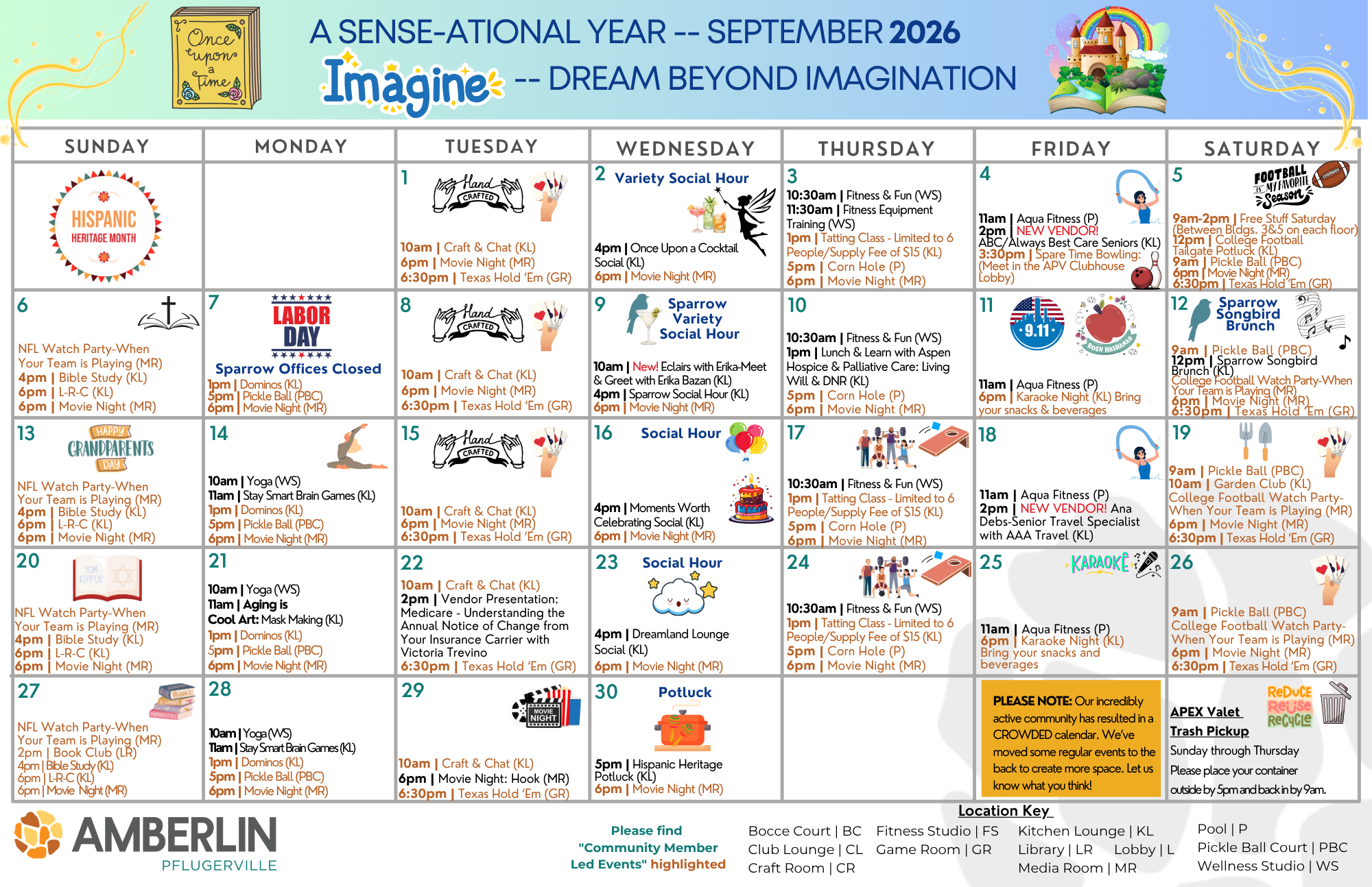 Resident Calendar