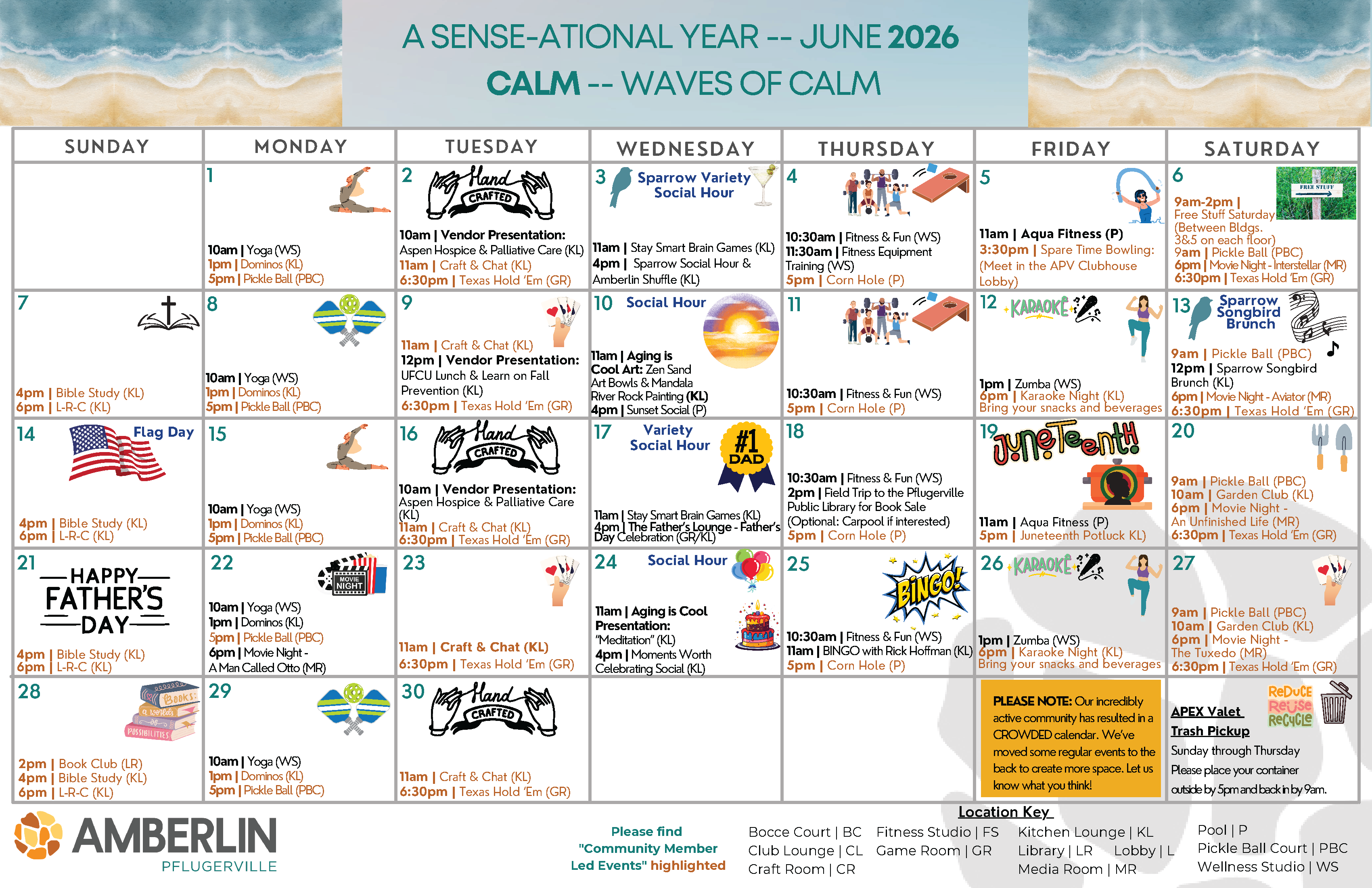 Resident Calendar
